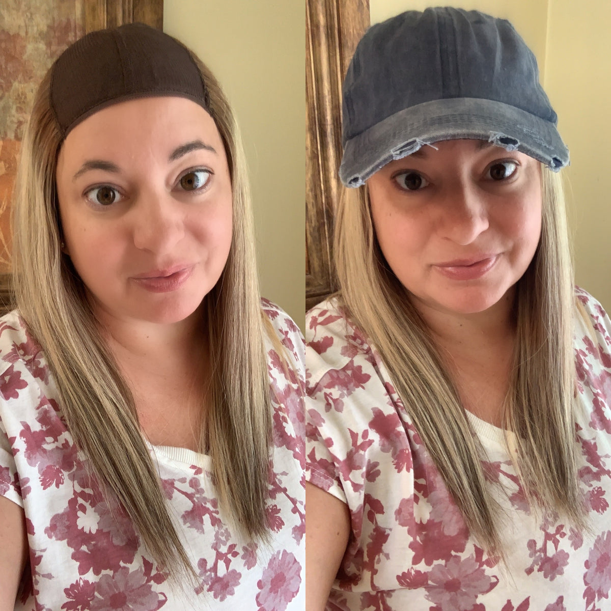 “MILAN" Premium HAT FALL Wig: Sz. M, 22-23"