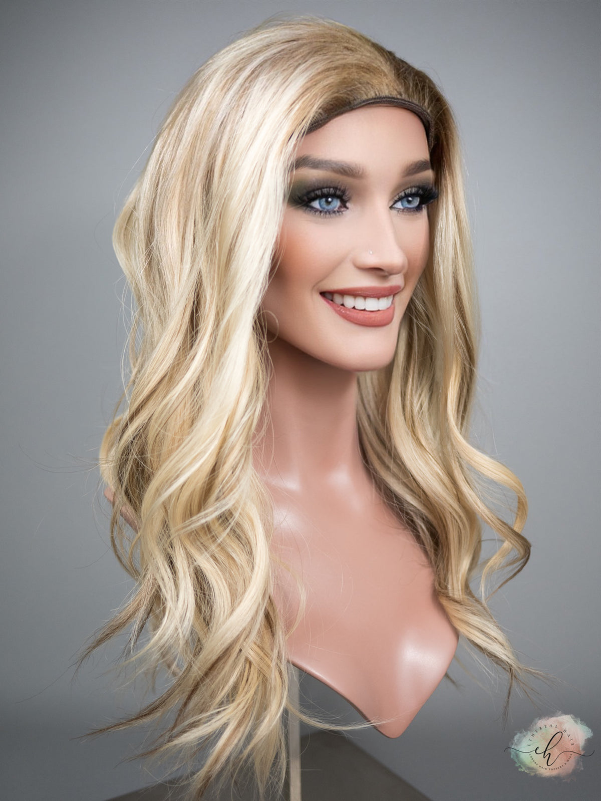 “EVA" Premium Pony Wig: Sz. L, 25"
