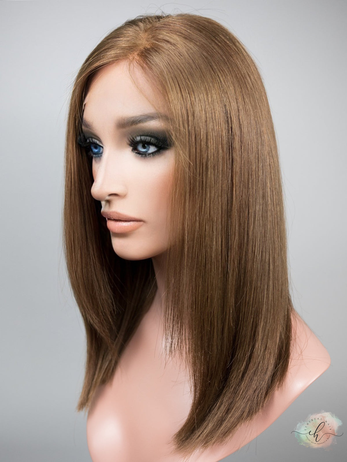 &quot;CARDI&quot; PREMIUM Wig: Lace Top, Sz. S/M, 18&quot;