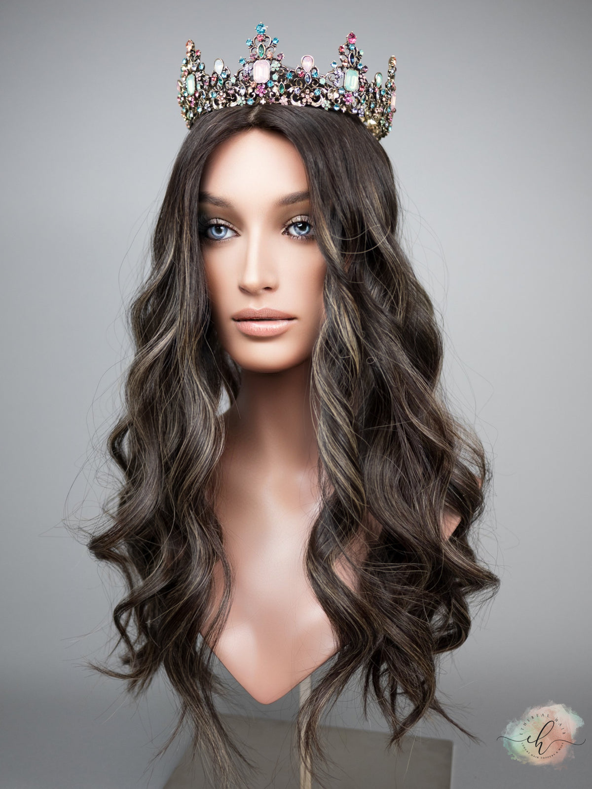 “LARK BALAYAGE" Premium Topper: Silk Top, 9x9, 25"
