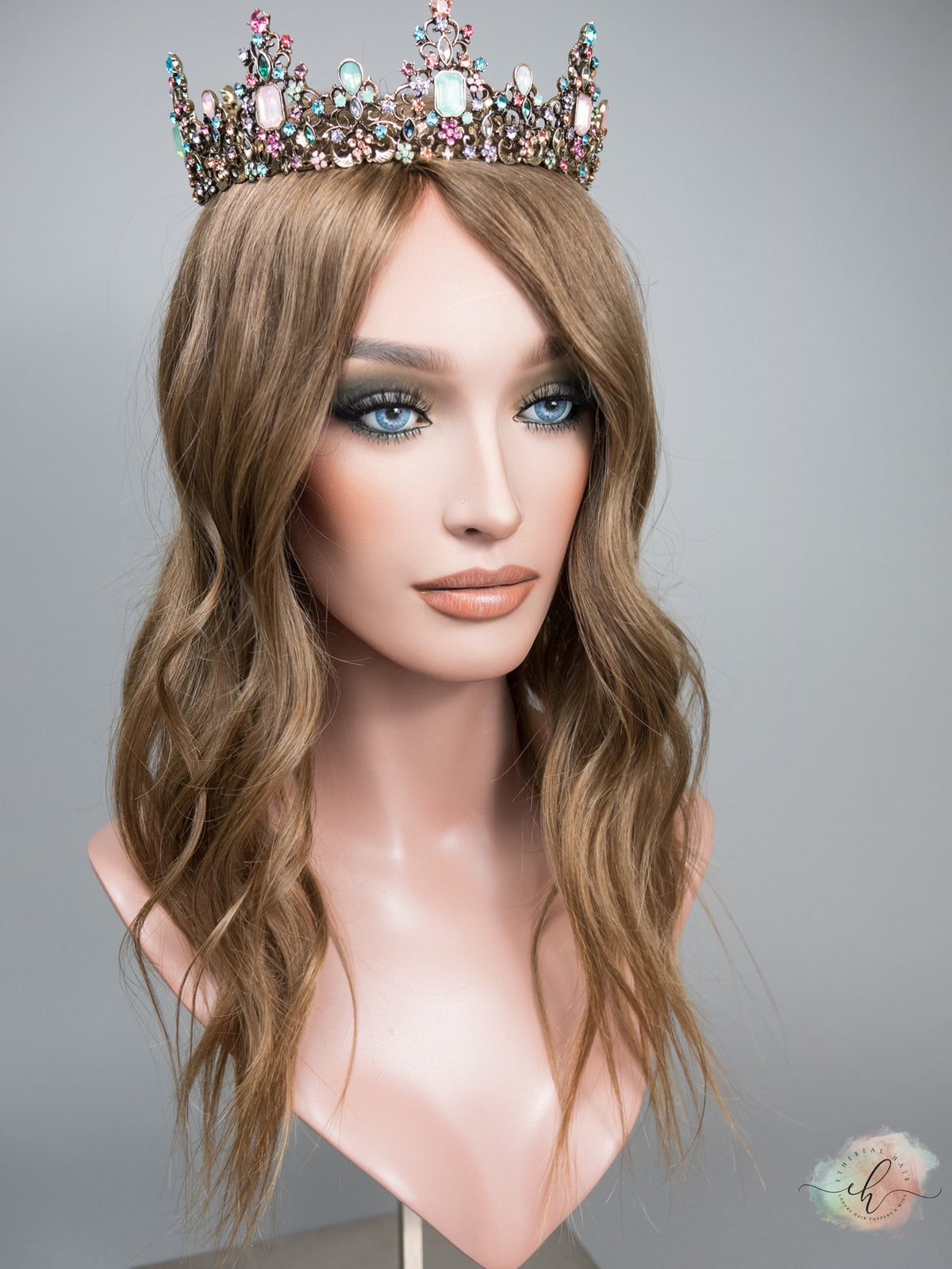 SUMMER SALE “CHARLOTTE" Premium Topper: Full MONO, 7x8, 19-20"