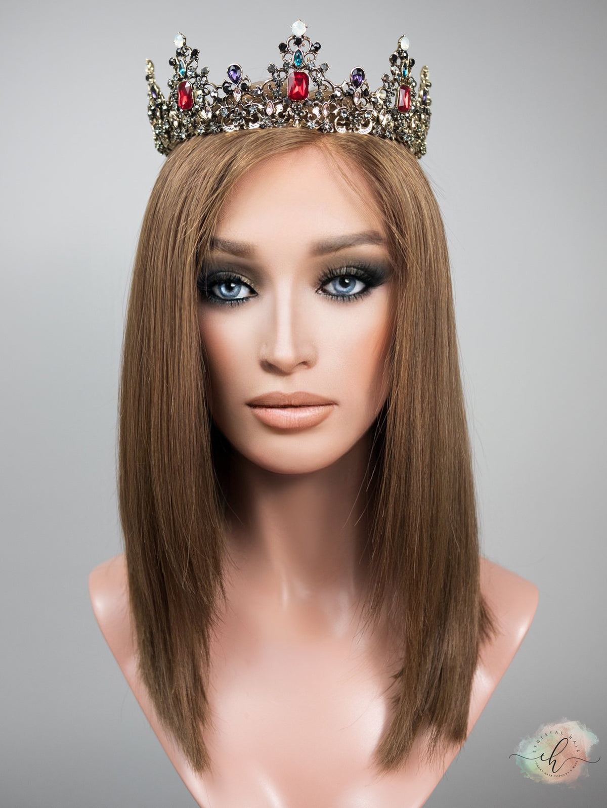 &quot;CARDI&quot; PREMIUM Wig: Lace Top, Sz. S/M, 18&quot;