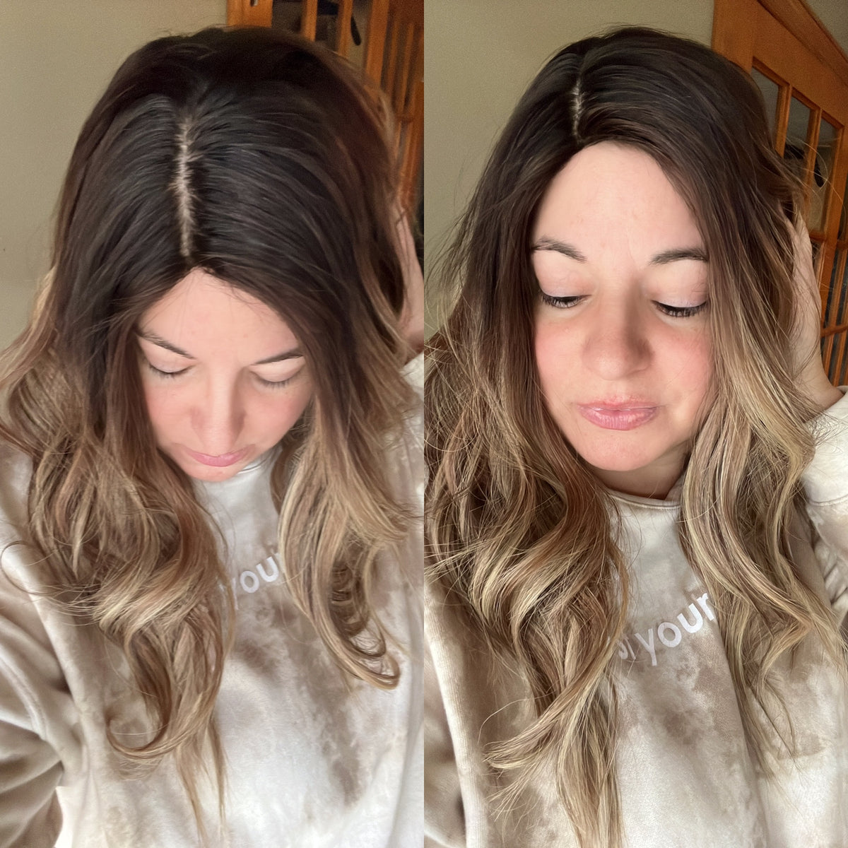 FINAL SALE “SWEET OBSESSION" Exquisite Wig: Silk Top, Sz. M, 22"