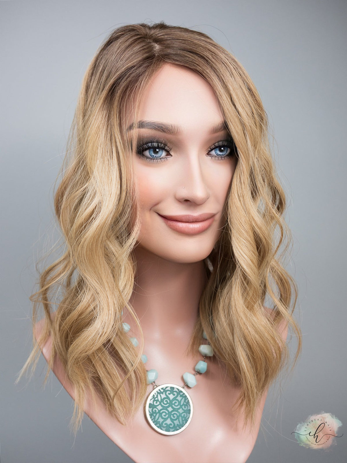 “LIZA" Premium Topper: Silk Top, 5x6, 17", Fully Handtied