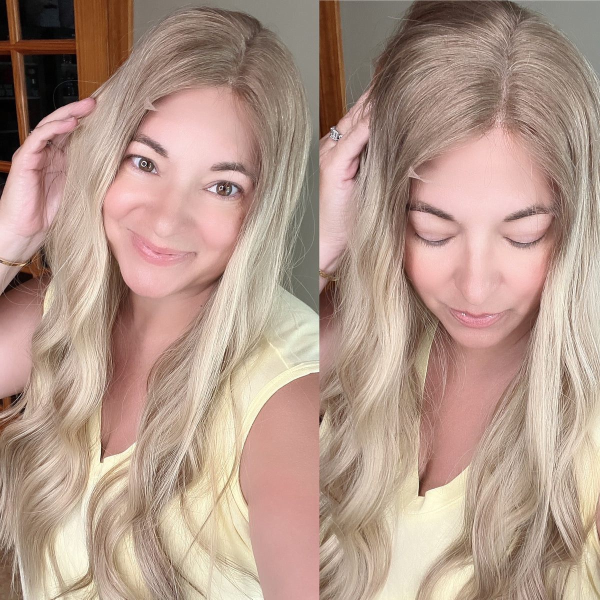 “VEE&quot; Premium Topper: Lace Top, 8x8, 26&quot;