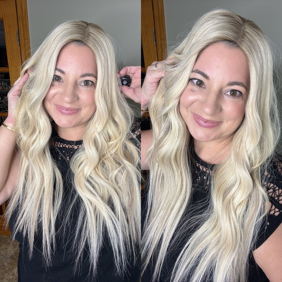 “VICTORIA&quot; Premium Topper: Silk Top, 9x9, 25&quot;