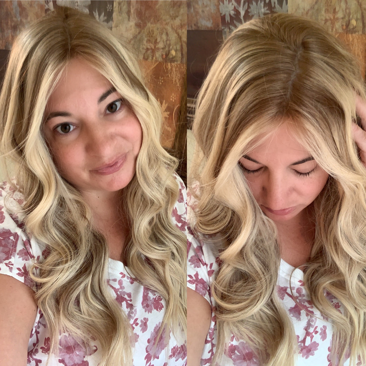 “VICTORIA&quot; Premium Wig: Silk Top Lace Front, Sz. L, 26&quot;