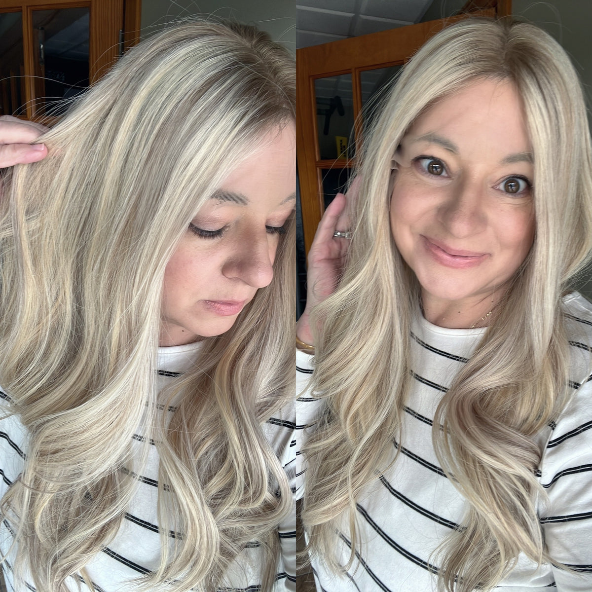 “VICTORIA&quot; Premium Wig: Lace Top, Sz. M, 26&quot;