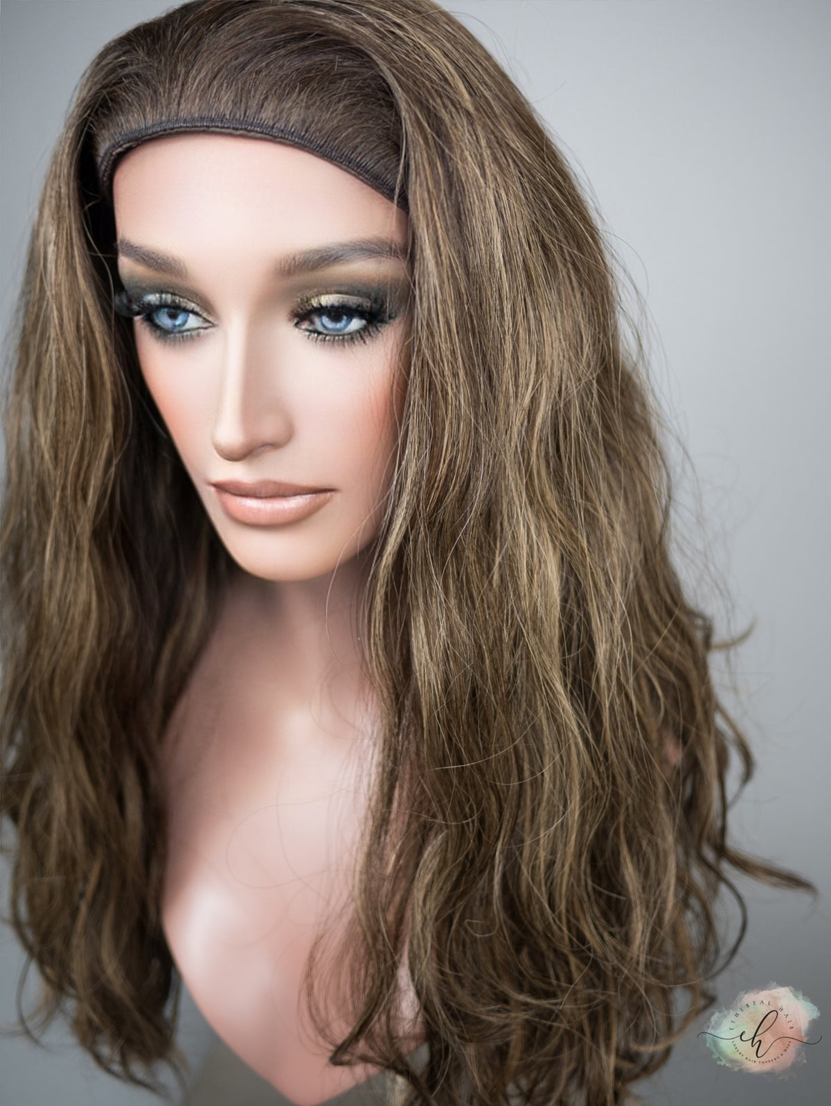 “PIPER" Premium Band Fall Wig: Sz. L, 24-25", Wavy