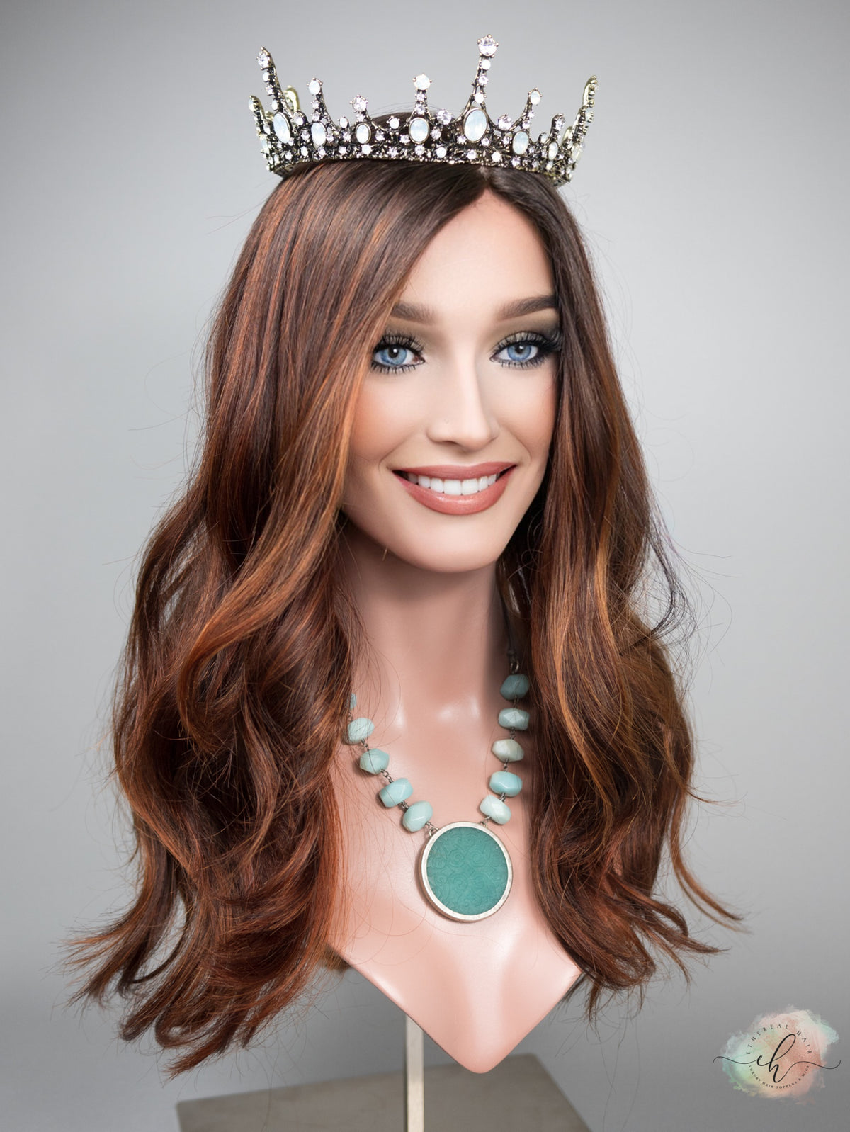 “PROVE THEM WRONG" Exquisite Wig: Silk Top, Sz. S/M, 22-23"