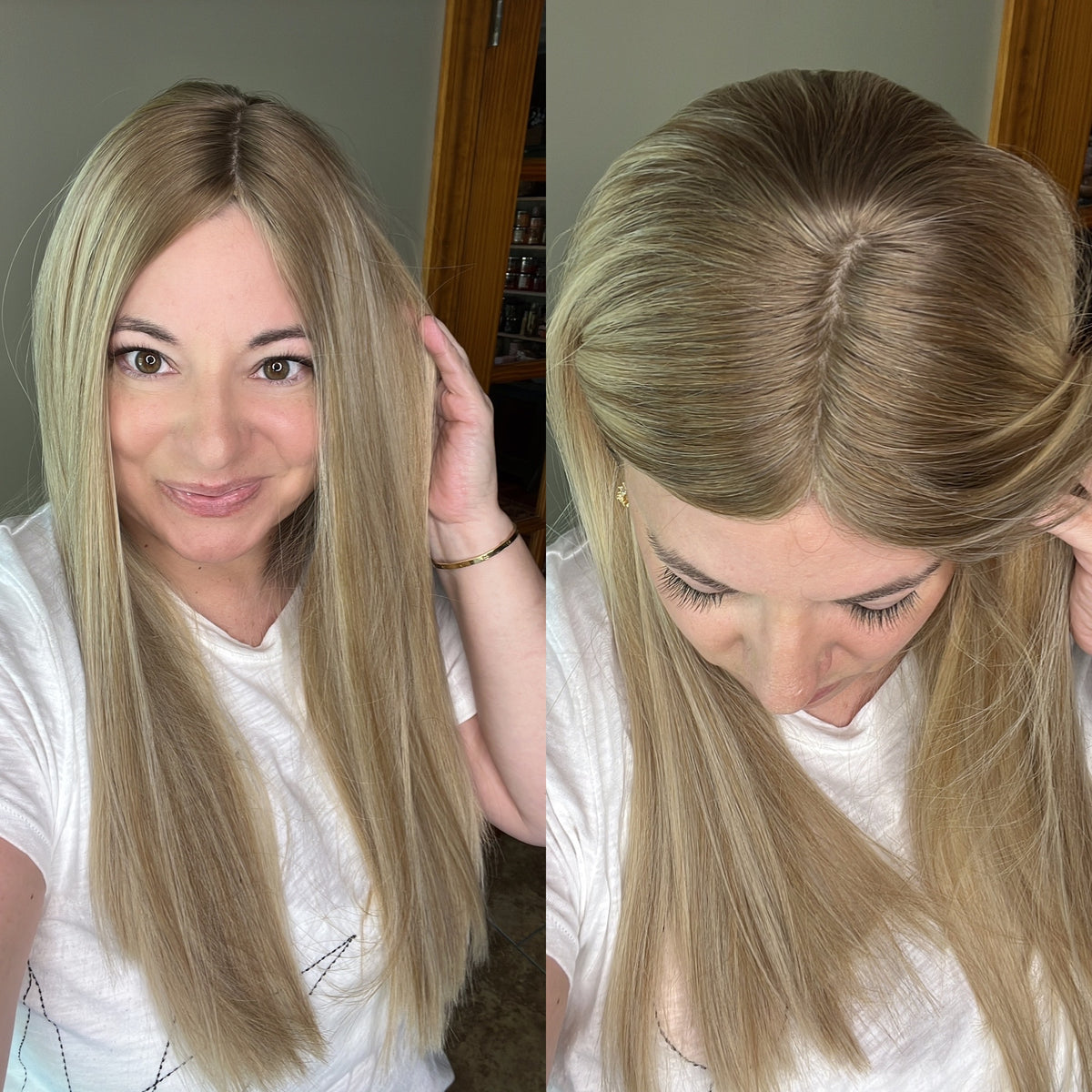 “CORA" Premium Topper: Silk Top, 8x8, 21"