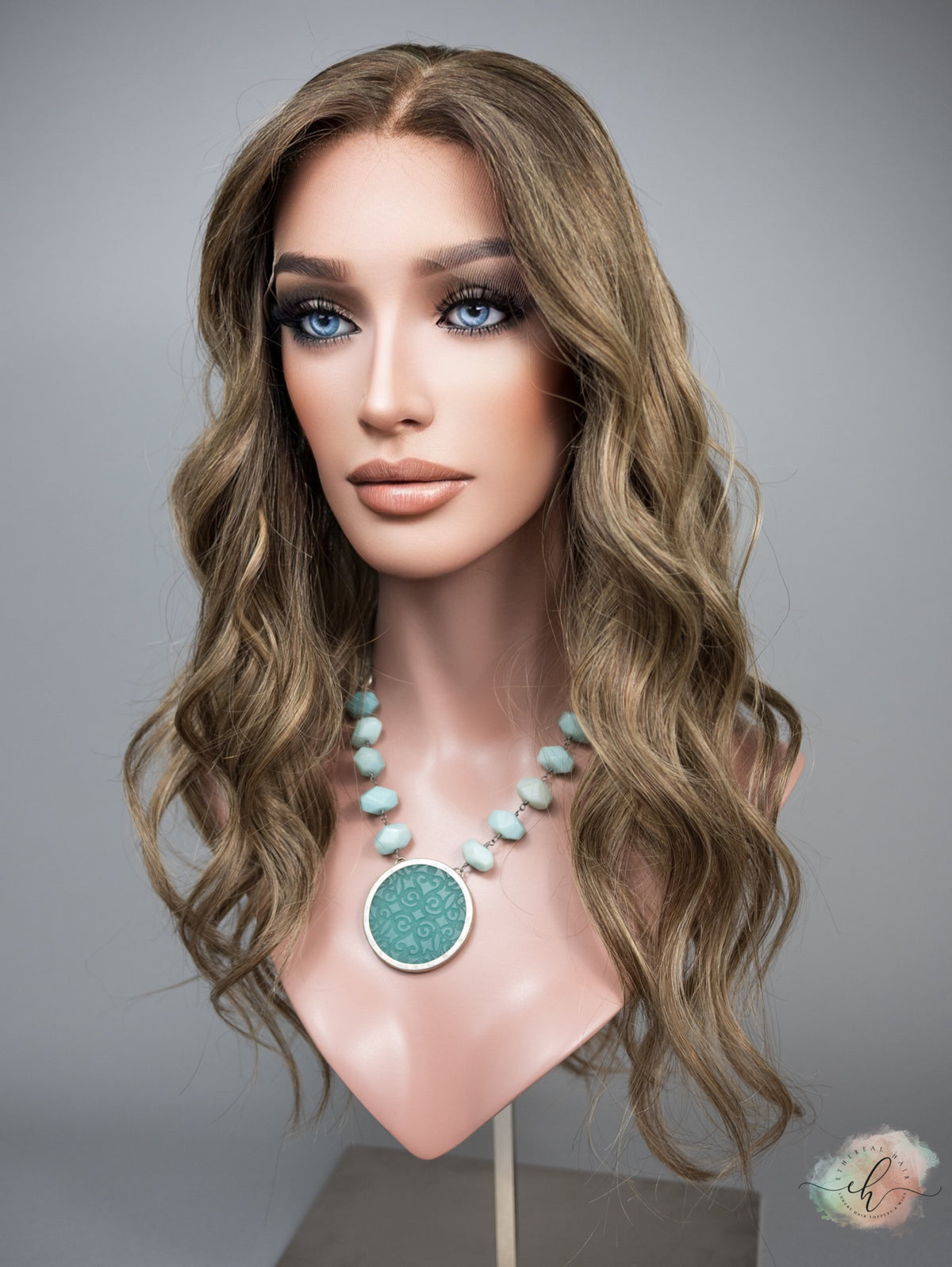 FALL SALE “CARLYNN" Premium Wig: Lace Top, Sz. M, 24"
