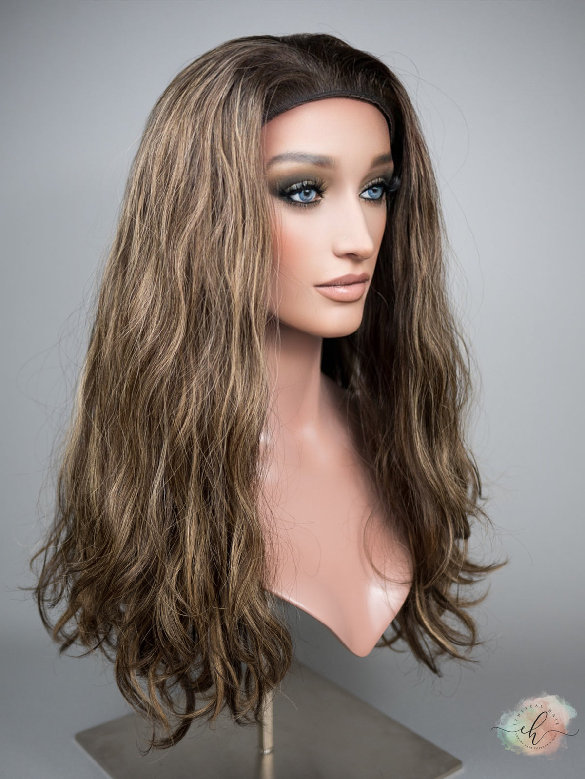 “PIPER" Premium Band Fall Wig: Sz. L, 24-25", Wavy
