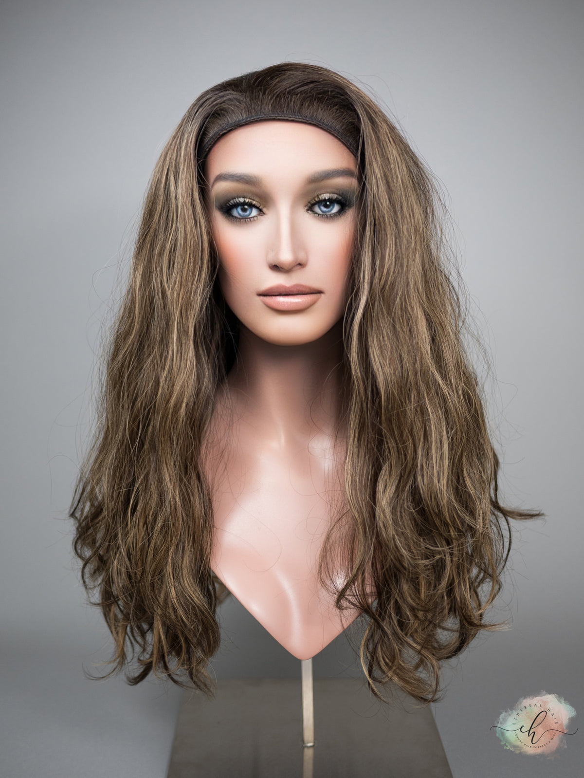 “PIPER" Premium Band Fall Wig: Sz. L, 24-25", Wavy