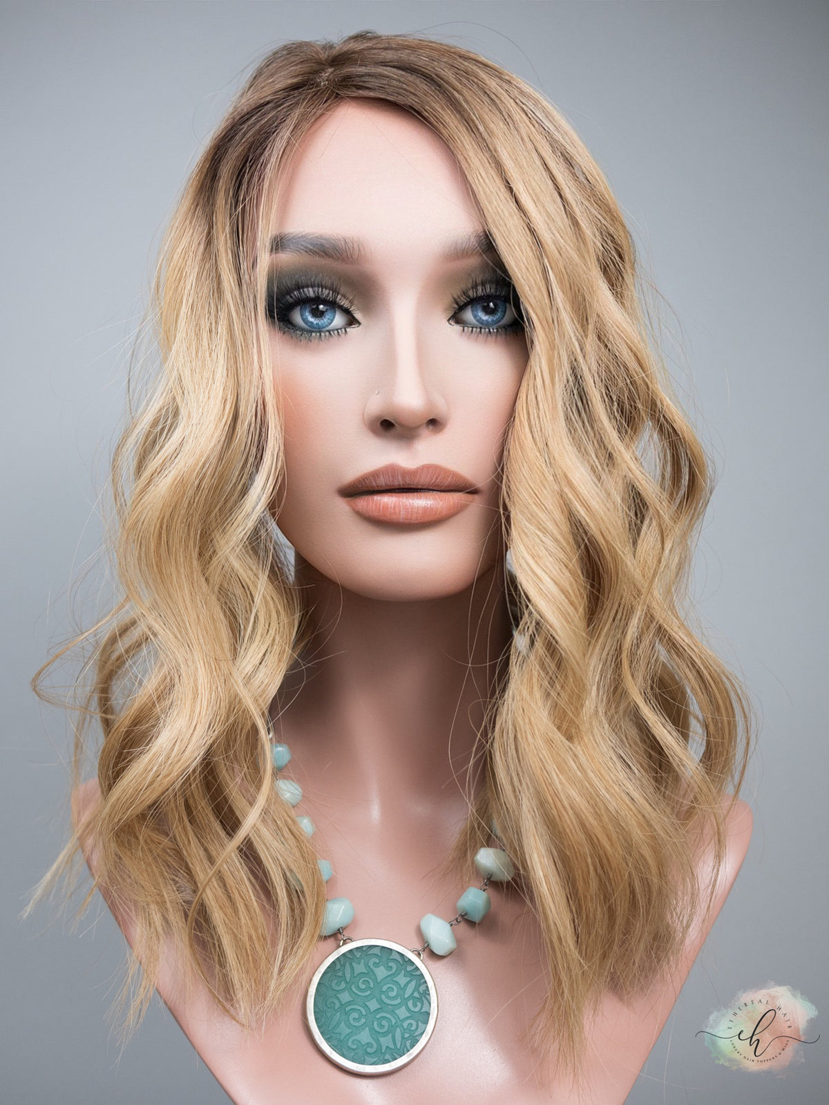 “LIZA" Premium Topper: Silk Top, 5x6, 17", Fully Handtied