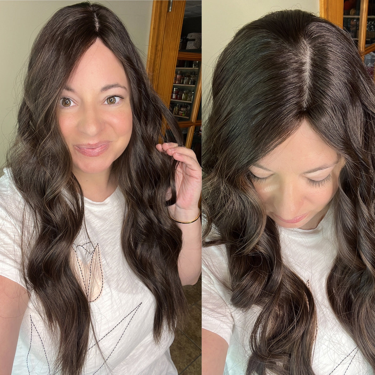 “LARK BALAYAGE" Premium Topper: Silk Top, 9x9, 26-27"