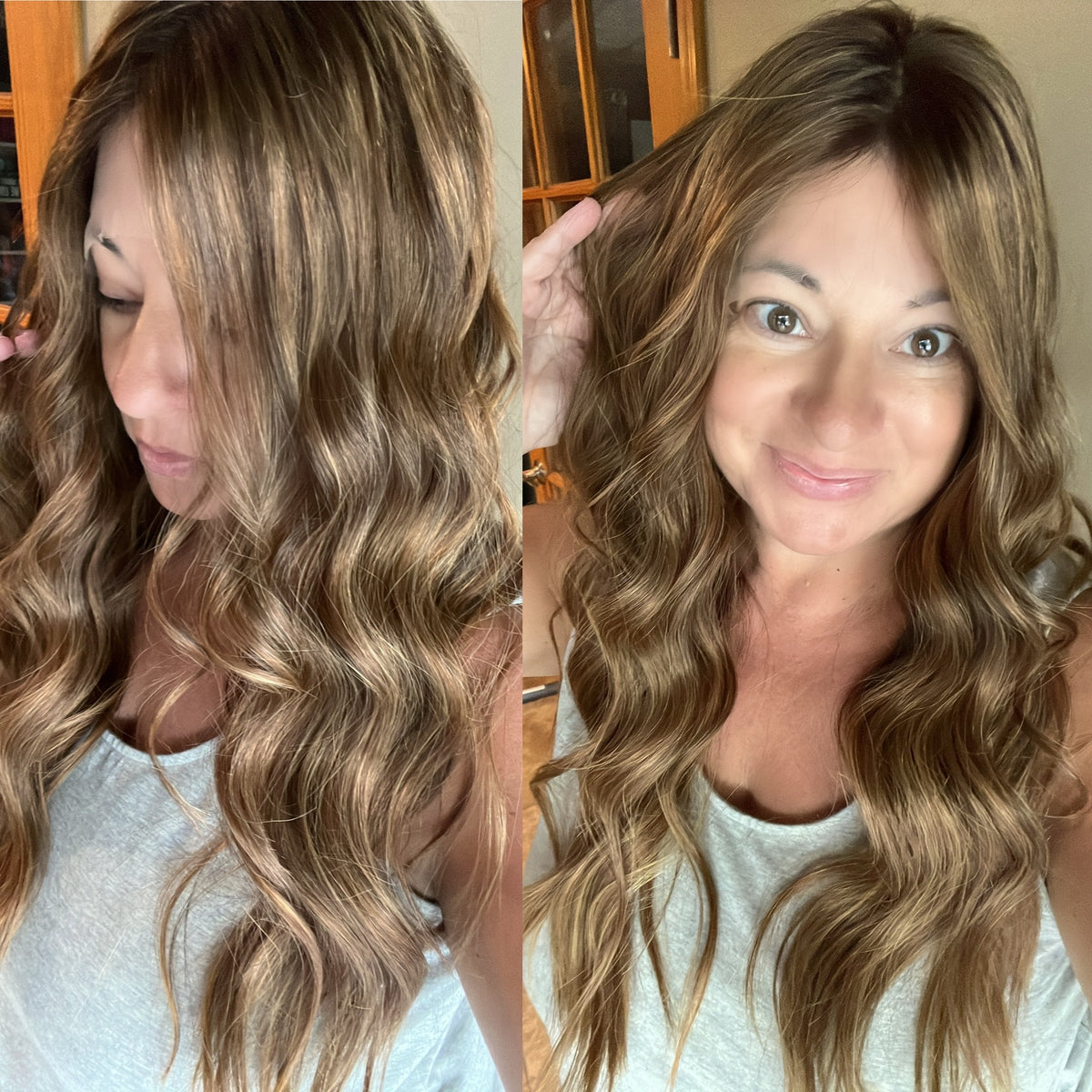 “HAZEL" Premium Wig: Lace Top, Sz. L, 28"