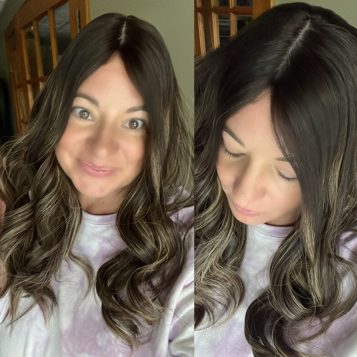 “LARK BALAYAGE" Premium Topper: Silk Top, 9x9, 24"