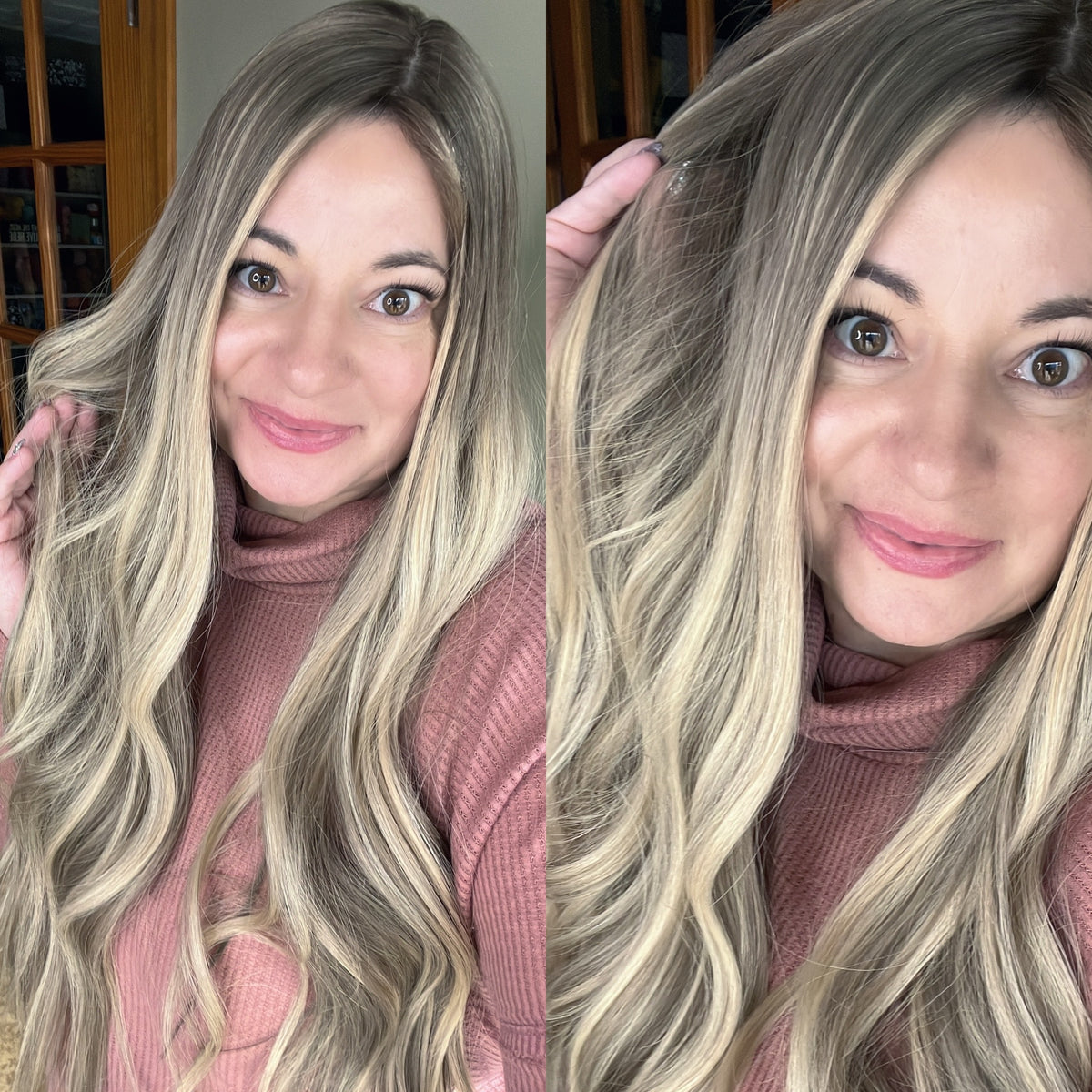 “DATE NIGHT" Exquisite Topper: Silk Top, 8x8, 26-27"