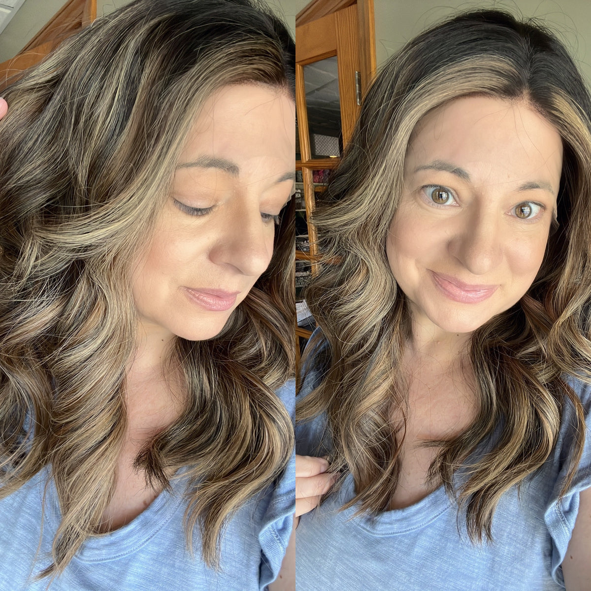 “WHEN IN ROME&quot; Exquisite Wig: Lace Top, Sz. M, 23&quot;