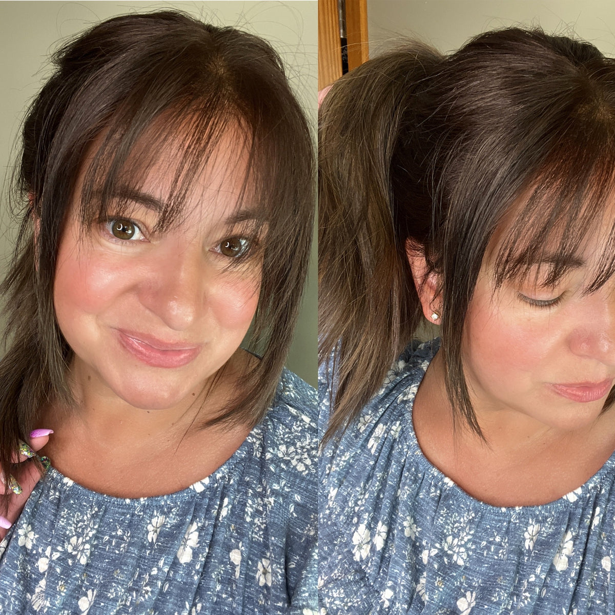 “AVALON" Premium Wig: Lace Top Pony Wig, Sz. S/M, 21-22"